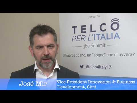 Josè Mir, Vice President Innovation &amp; Business Development di Sirti