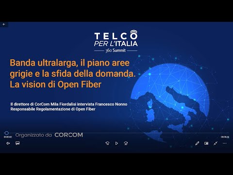 Banda ultralarga, il piano aree grigie e la sfida della domanda. La vision di Open Fiber