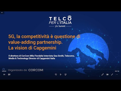 5G, la competitività è questione di value-adding partnership. La vision di Capgemini