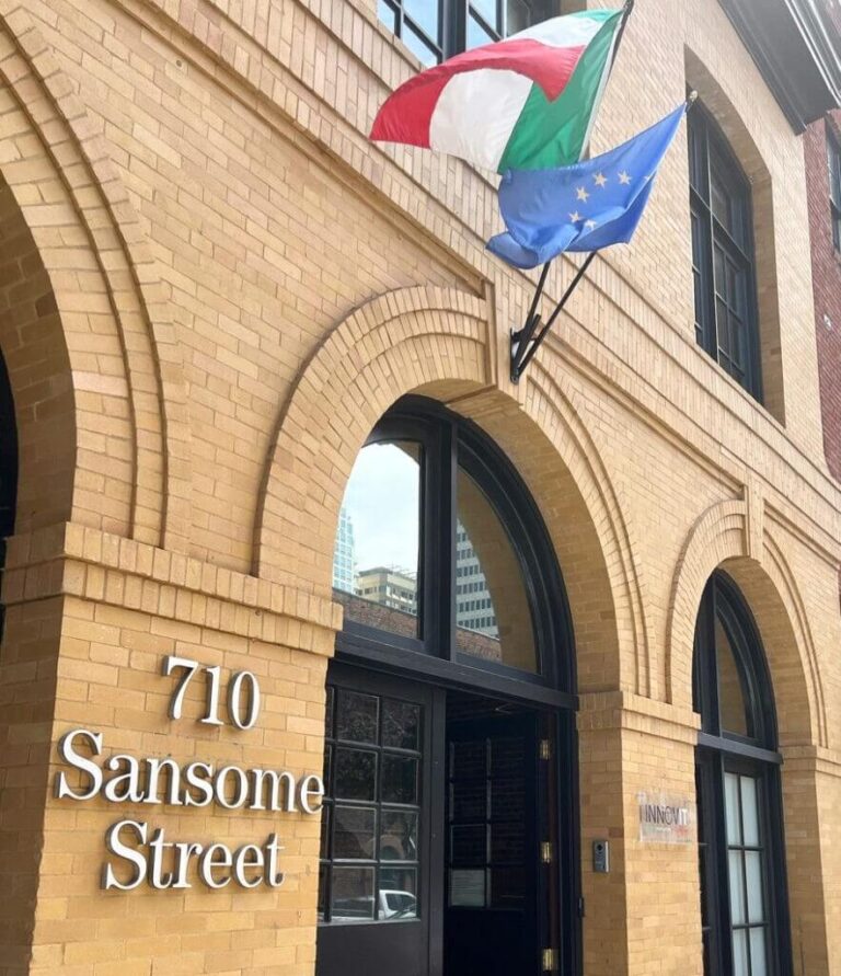 Ingresso di INNOVIT a San Francisco che ospita il Centro di Innovazione Italiano