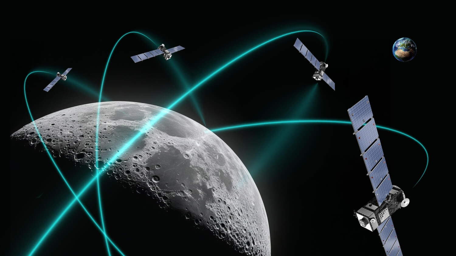 Moonlight_Navigation_Satellites_Copyright_Thales Alenia Space_Briot